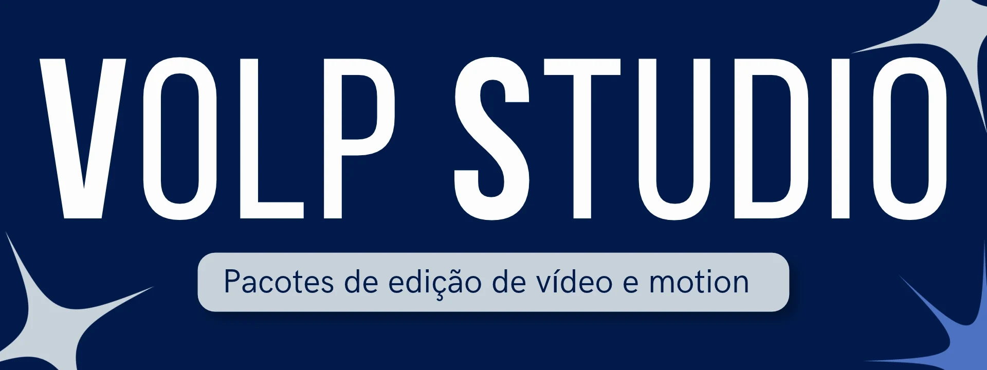 Volp Studio — pacotes de edição de vídeo e motion